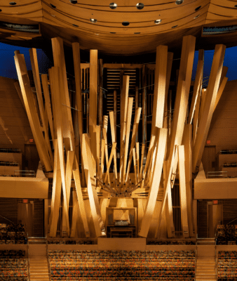 walt disney concert hall organ cleaned